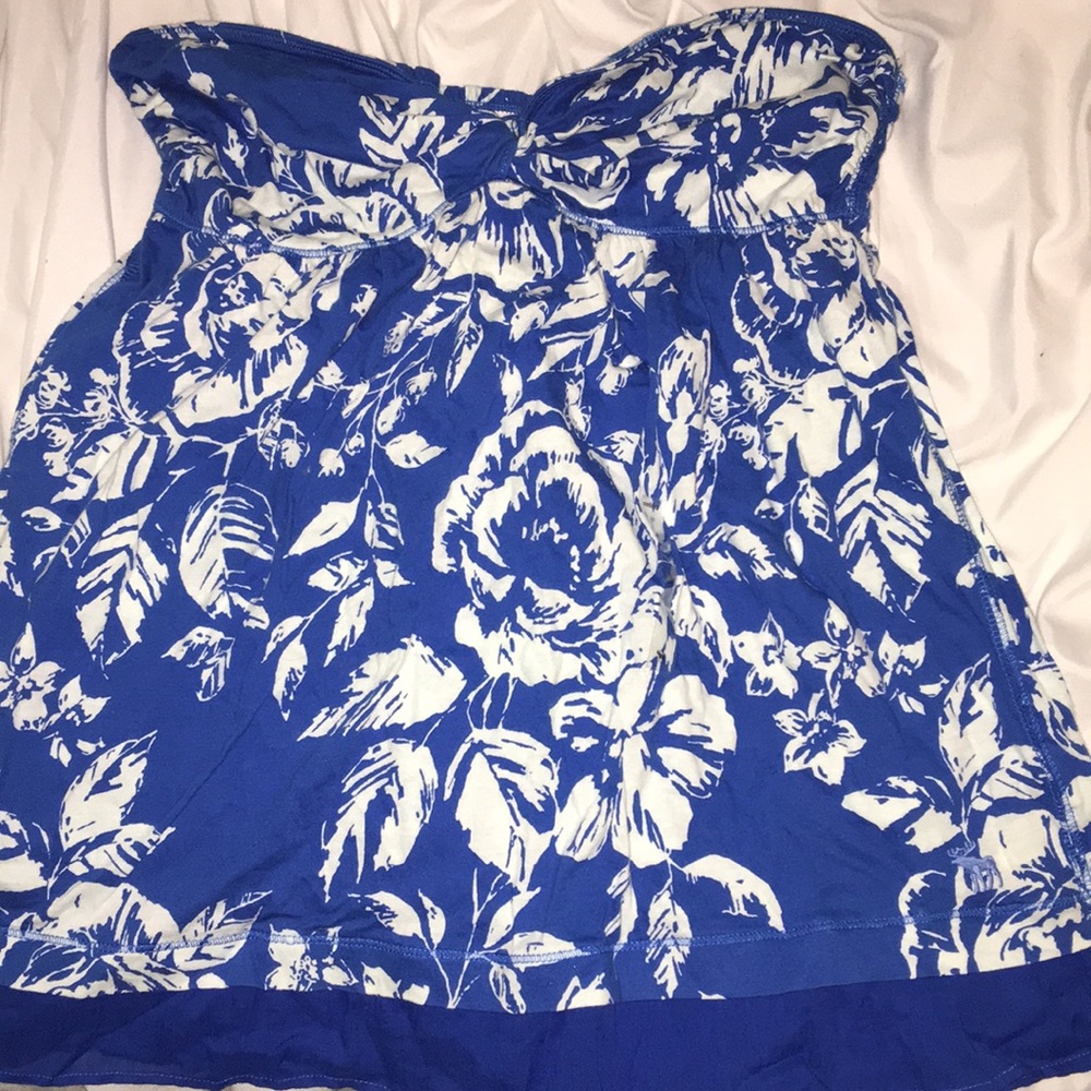 A&F strapless top NWT